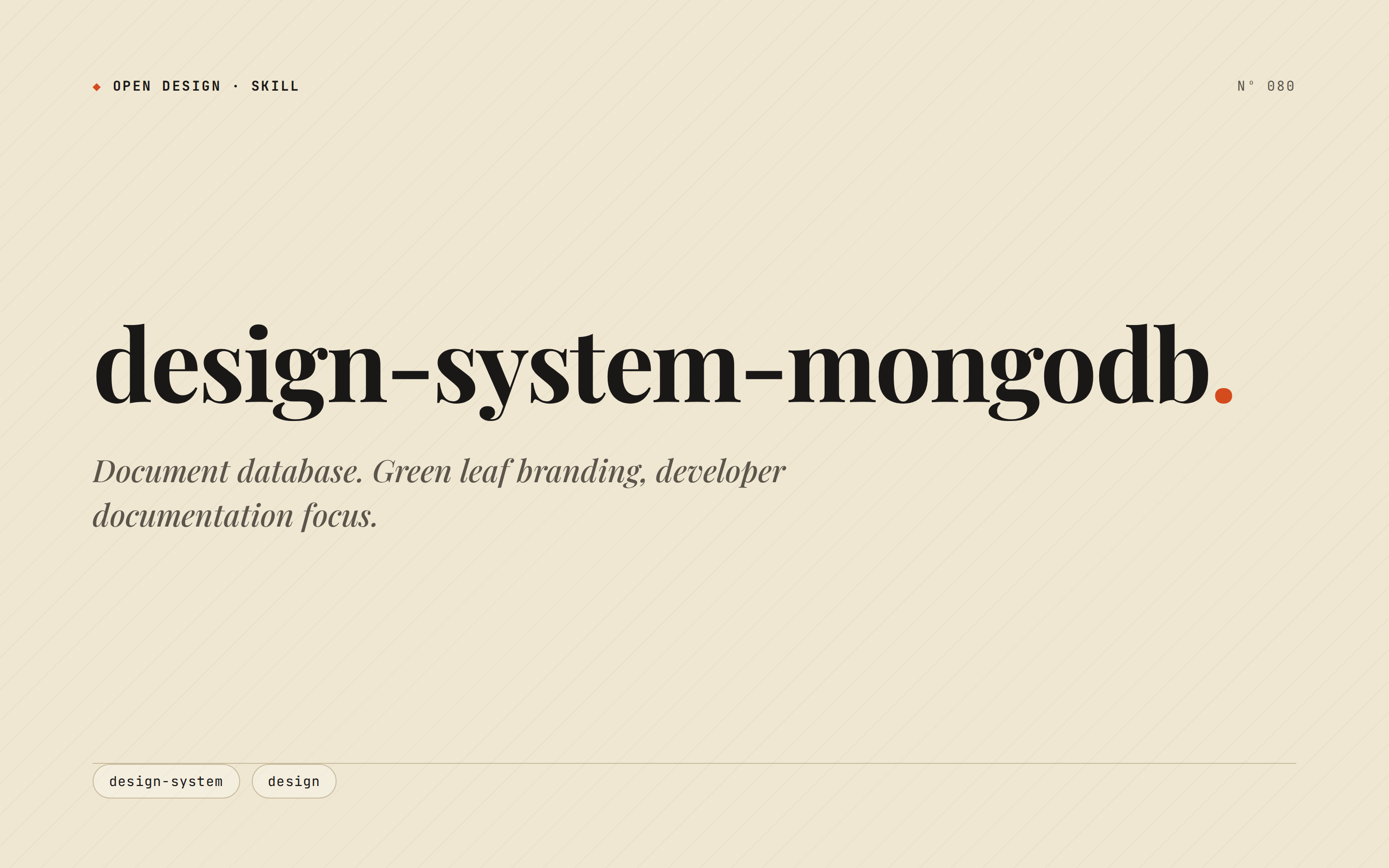 MongoDB preview
